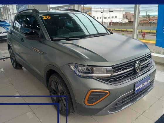 VOLKSWAGEN T-CROSS 1.4 250 TSI TOTAL FLEX EXTREME AUTOMÁTICO VOLKSWAGEN T-CROSS 1.4 250 TSI TOTAL FLEX EXTREME AUTOMÁTICO